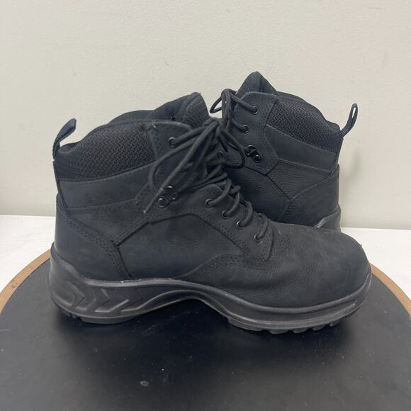Wolverine Work Boots‎ Men 8EW Black Leather Waterproof ASTM F2413-18 Safety Toe - Picture 11 of 15